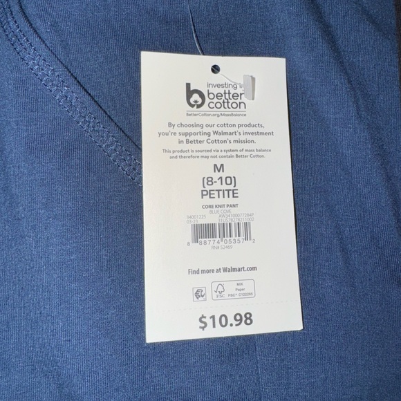 NWT Ladies Gray, Blue, and Black Pants - Set of Three Size Medium 8-10 Petite - Picture 3 of 5